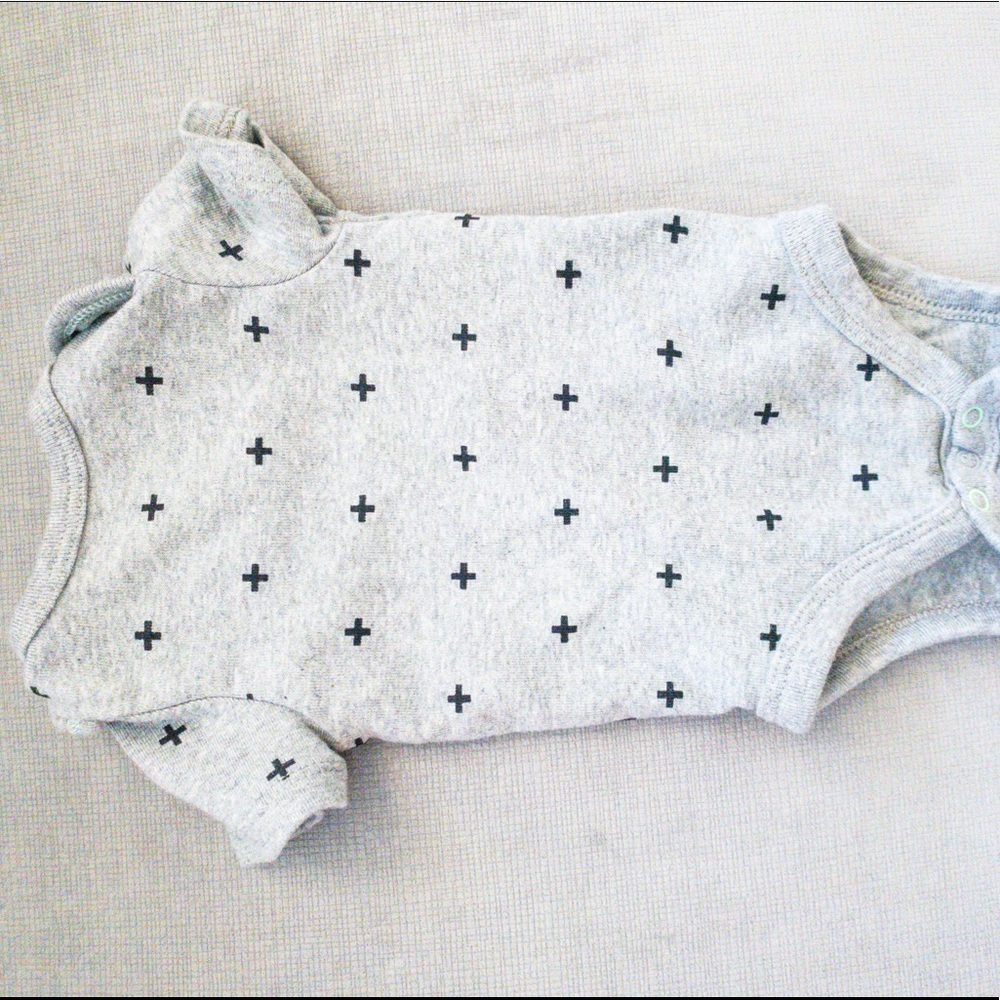2 Grey Onesies